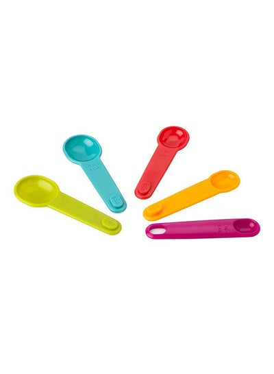 Buy 5-Piece Measuring Spoon Multicolour in Saudi Arabia