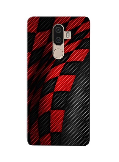 Buy Combination Protective Case Cover For Lenovo K8 Note Sports Red/Black in UAE