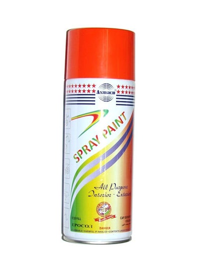 Buy Spray Paint Orange 400ml in UAE