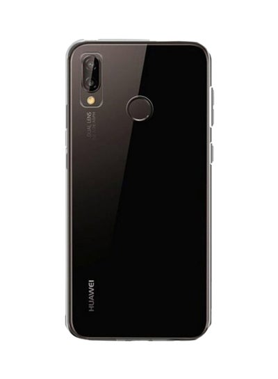 Buy Silicone Back Case Cover For Huawei Nova 3e Clear in Saudi Arabia