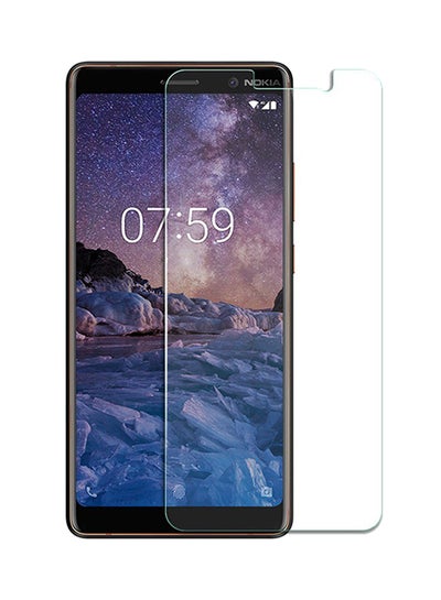 Buy Tempered Glass Screen Protector For Nokia 7 Plus Clear in Saudi Arabia