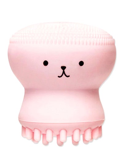 Buy Silicone Facial Cleansing Brush Pink in Egypt