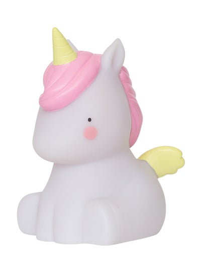 Buy Unicorn Design LED Light White/Pink/Yellow in UAE