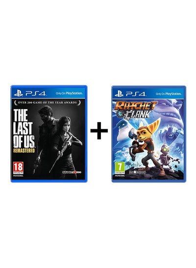 Buy The Last Of Us: Remastered + Ratchet Clank - (Intl Version) - Action & Shooter - PlayStation 4 (PS4) in Egypt