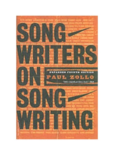 Buy Songwriters On Songwriting paperback english - 2003 in UAE