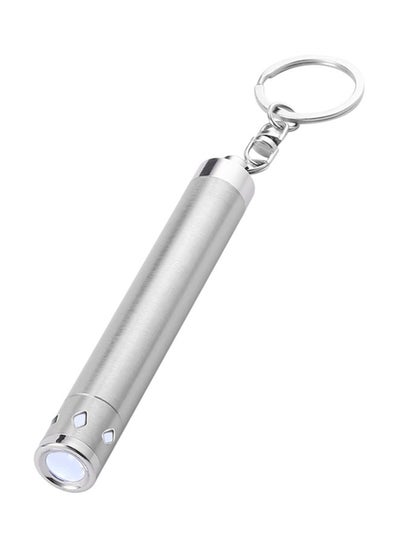 Buy LED Keychain Flashlight Torch Silver in Egypt