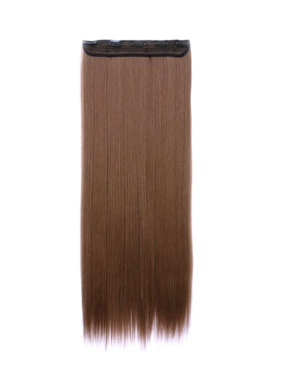 Buy Long Straight Hair Extensions Brown in UAE