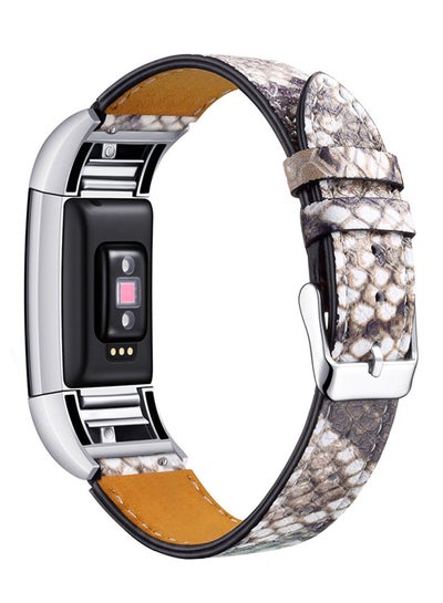 Buy Replacement Band For Fitbit Charge 2 Snake Skin in Saudi Arabia