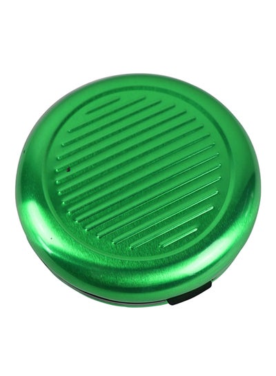 Buy Round Euro Coin Dispenser Storage Box Green in Saudi Arabia