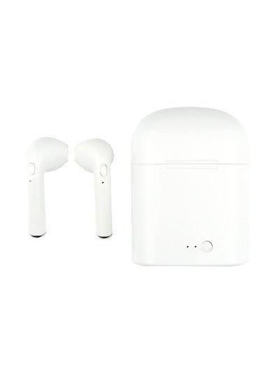 Buy I7s Stereo In-Ear Bluetooth Earbuds White in Saudi Arabia