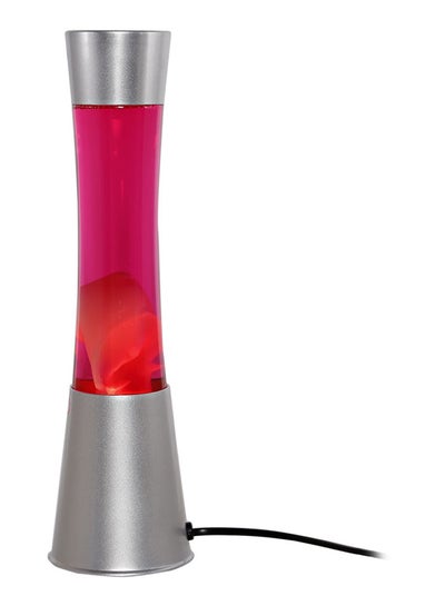 Buy Lava Lamp 1608F Pink/Silver 12centimeter in UAE
