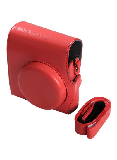 Buy Camera Case With Strap For Fujifilm Instax Mini 90/25/7/8/9 Red in Saudi Arabia