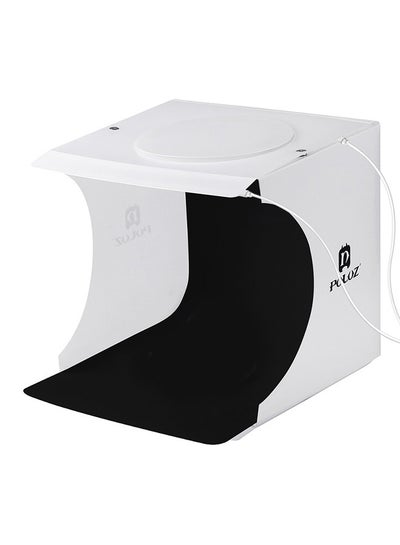 Buy Foldable Studio Shooting Tent Box White/Black in Saudi Arabia