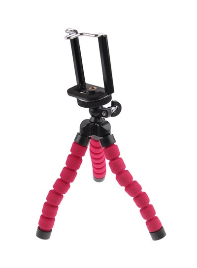 Buy Flexible Octopus Bubble Tripod For Mobile Phone/Digital Camera Pink/Black in UAE