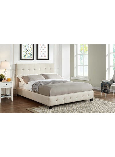 Upholstered Blind Tufted Bed With, Aslef King Upholstered Storage Platform Bed