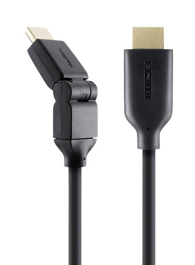 Buy HDMI Cable With Ethernet Black in UAE