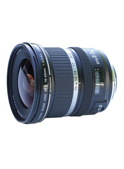 Buy EF-S 10-22mm F3.5-4.5 USM Wide Angle Zoom Lens Black in Saudi Arabia