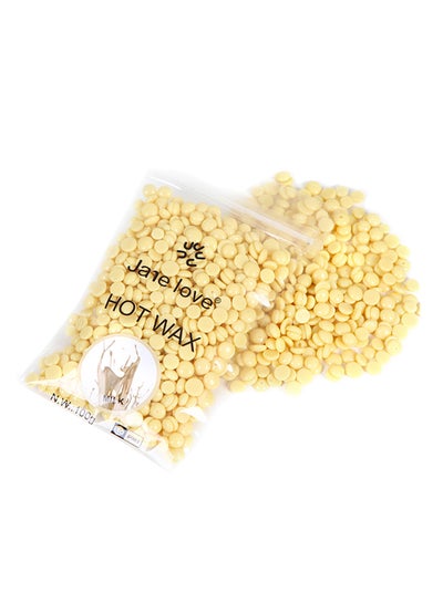 Buy Milk Pearl Hard Wax Beans Yellow 100grams in UAE