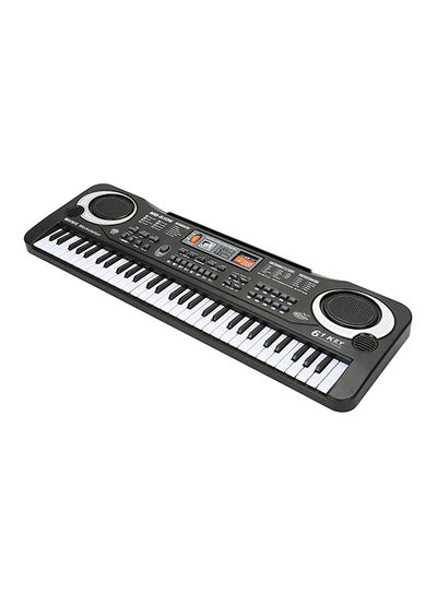 Buy 61-Keys Electronic Piano Keyboard With Microphone in Saudi Arabia