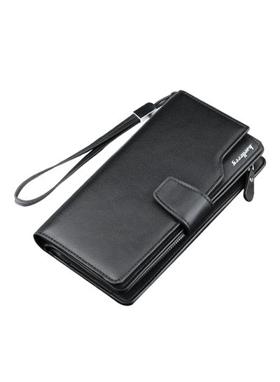 Buy Korean Version Long Wallet Black in UAE