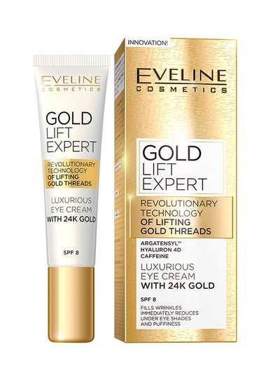 Buy Gold Lift Expert Eye Cream SPF 8 15ml in UAE