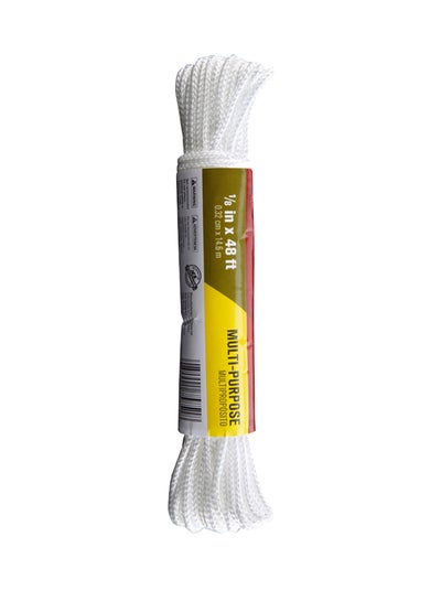 Buy Nylon Multi-Purpose Rope White 0.32cm in UAE