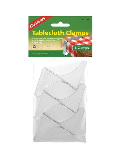 Buy 6-Piece Table Cloth Clamp Pack in UAE