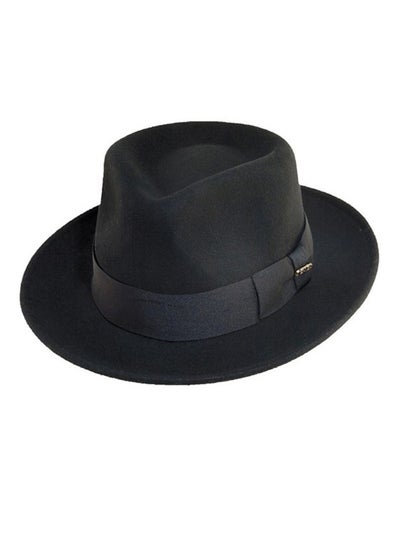 Buy Vintage Jazz Stage Performing Hat Black in Saudi Arabia