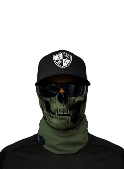 Buy Tactical Skull Face Shield Green in Saudi Arabia