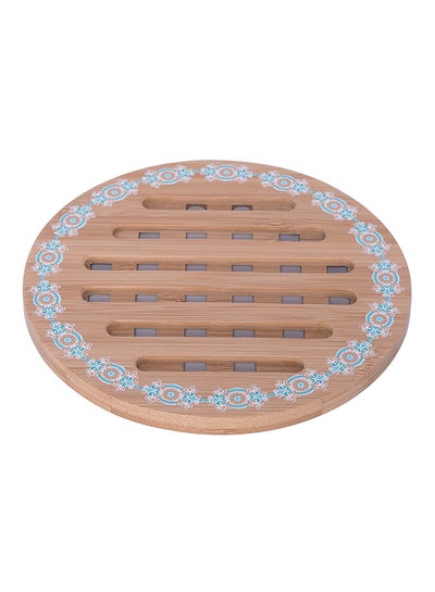 Buy Bamboo Coaster Brown 17.5centimeter in Saudi Arabia