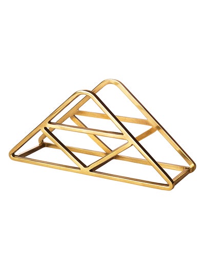 Buy Napkin Holder Gold 26x85x12centimeter in UAE