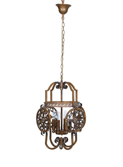 Buy Heart Patches Chandelier Gold/Black/White in UAE