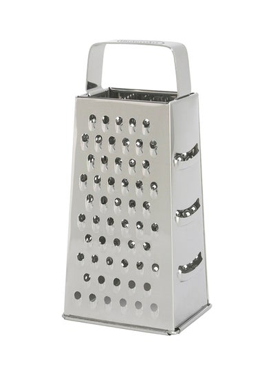 Buy Stainless Steel Grater Silver 12x10x20cm in Egypt