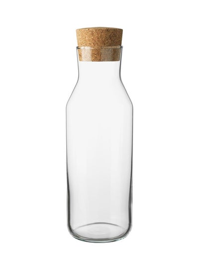 Buy Carafe With Stopper Clear/Brown 1Liters in Saudi Arabia