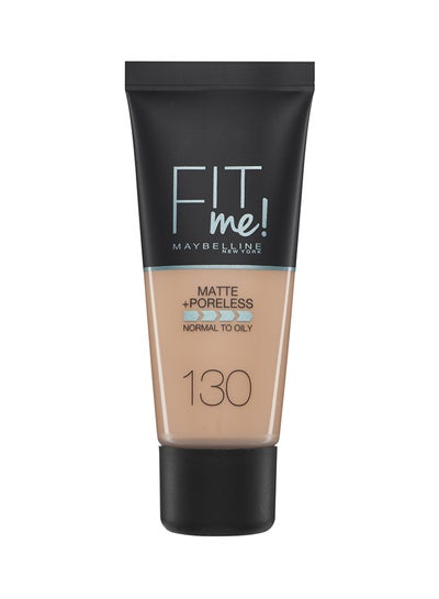 Buy Maybelline New York Fit Me Matte + Poreless 130 BUFF BEIGE in Egypt