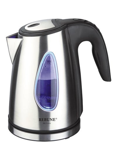 Buy Electric Kettle 1.7L RE-1-010 Silver/Black in Saudi Arabia