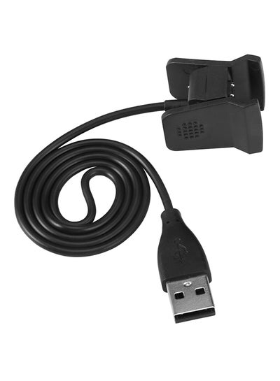 Buy Smartwatch USB Charge Cable For Fitbit Ionic Black in UAE