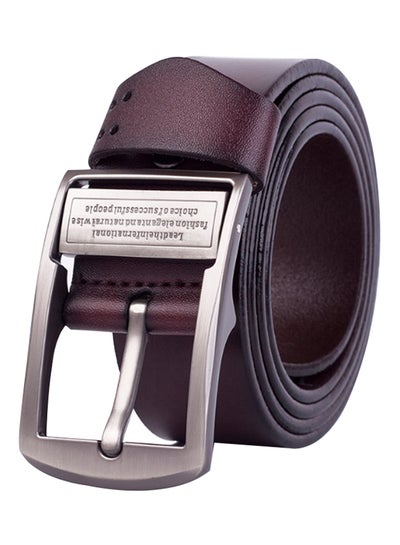 Buy Vintage Military Style Belt Brown in Saudi Arabia