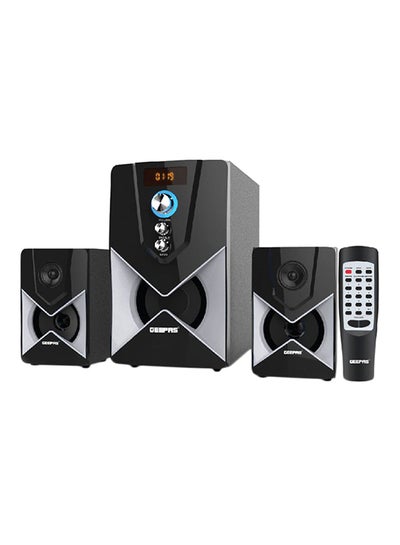 Buy 2.1 Channel Multimedia Speaker System GMS8515 Black/Blue in UAE