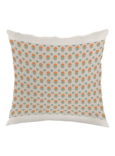 Buy Printed Aerohaven Pillow Orange/Green/White 40x40cm in Egypt