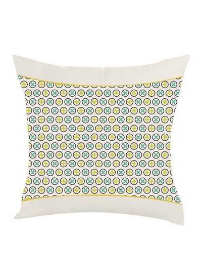 Buy Decorative Drawings Printed Pillow Multicolour 40 x 40cm in Egypt