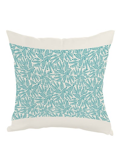 Buy Motifs Printed Pillow Blue/White 40x40cm in Egypt