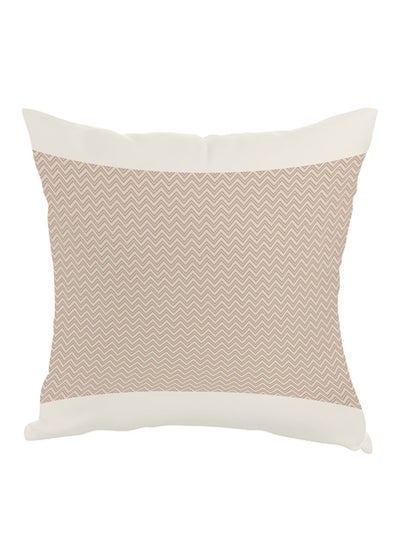 Buy Motifs Printed Pillow Pink/Beige/White 40x40cm in Saudi Arabia