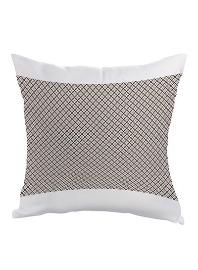 Buy Motifs Printed Pillow Grey/Black/White 40x40cm in Saudi Arabia