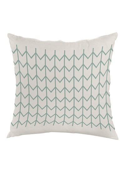 Buy Motifs Printed Pillow Grey/White 40x40cm in Saudi Arabia