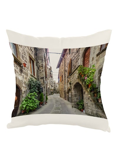 Buy Painting Printed Pillow Multicolour 40 x 40cm in Saudi Arabia