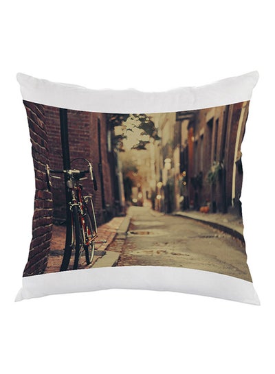 Buy Painting Printed Pillow Multicolour 40 x 40cm in Saudi Arabia