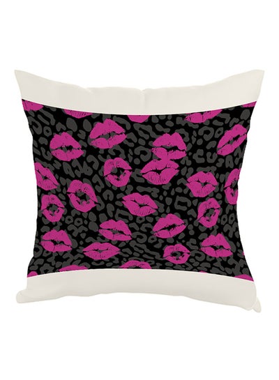 Buy Printed Aerohaven Pillow Black/White/Purple 40x40cm in Egypt