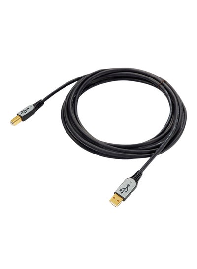 Buy A to B USB Cable Black in Saudi Arabia