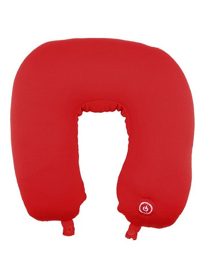 Buy U-Shape Air Cushion Neck Massager Red 780x110x100mm in Saudi Arabia